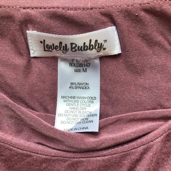 Flounce Top Bodysuit in Mauve 🌷 - Picture 6 of 6